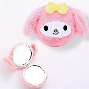 Sanrio My Melody Plush Pink Compact Mirror — BoxLunch Exclusive
